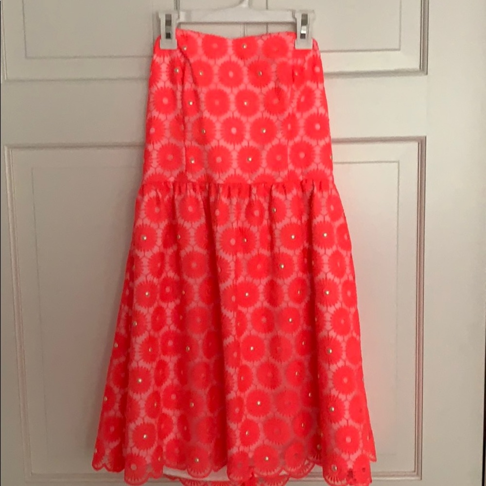 Lily Pulitzer strapless dress